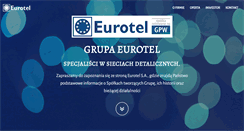 Desktop Screenshot of eurotel.pl